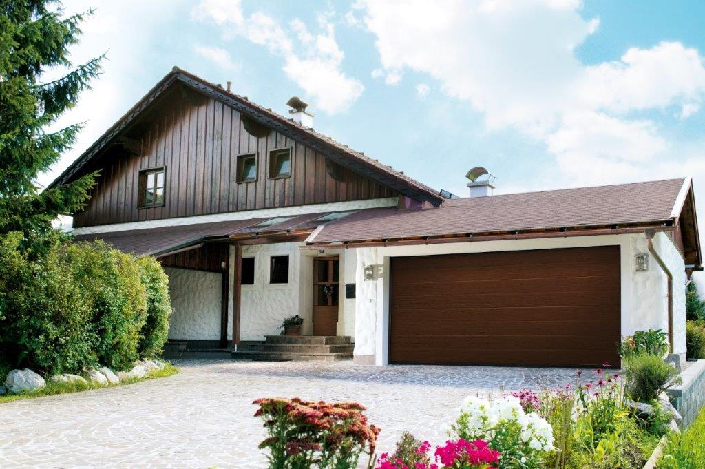 Garagentor in Holzoptik von Normstahl